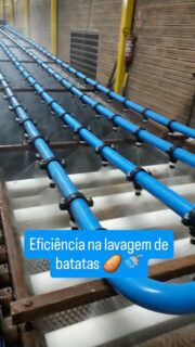 No campo, cada minuto conta. 🚜💨
Muitos produtores perdem tempo e água em processos de lavagem manuais ou pouco eficientes. Esse sistema foi projetado para garantir que a batata chegue limpa e pronta para o mercado, preservando a qualidade do produto e otimizando o recurso hídrico.
Tecnologia que se traduz em rentabilidade para o produtor. 💸

Você já pensou em automatizar essa etapa da sua produção?

#Irrigação #Agronegócio #PosColheita #TecnologianoCampo #IrrigacaoAraguaia