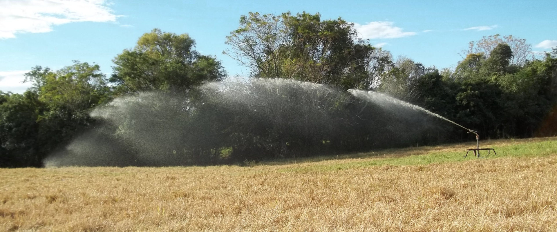 Irrigação para pastagem em Toropi